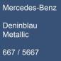 Preview: Mercedes-Benz, Deninblau Metallic, 667 / 5667.